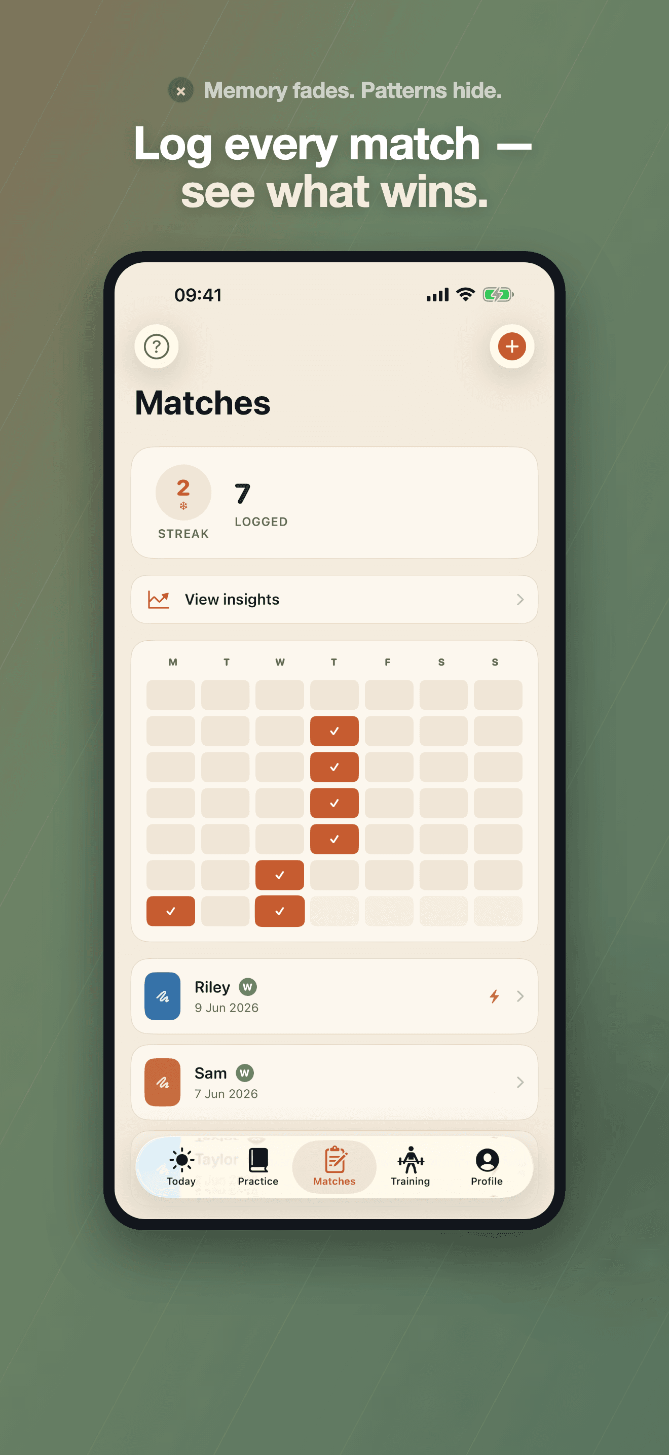 DropVolley — Match journal