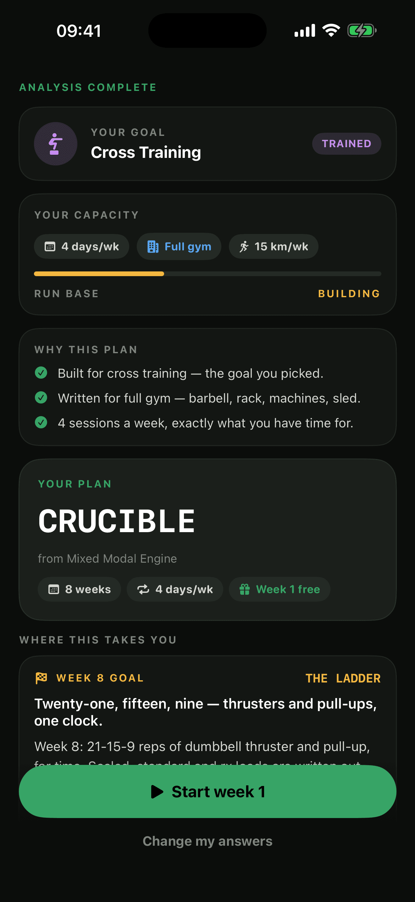 Hybrid Athlete: Training Plans — Your plan, named and explained